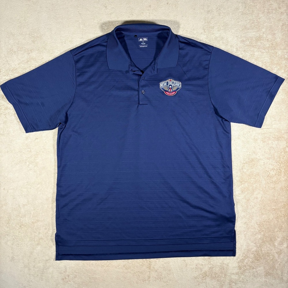 Adidas‎ 2013 New Orleans Pelicans Golf Polo X-Large Embroidered Logo